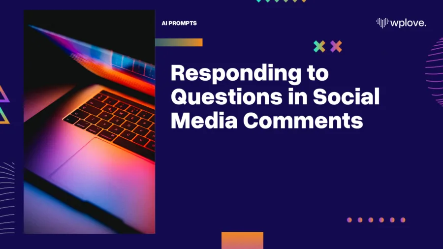 Responding to Questions in Social Media Comments