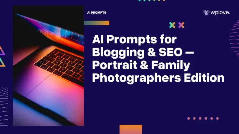 ai prompts portrait family photographer