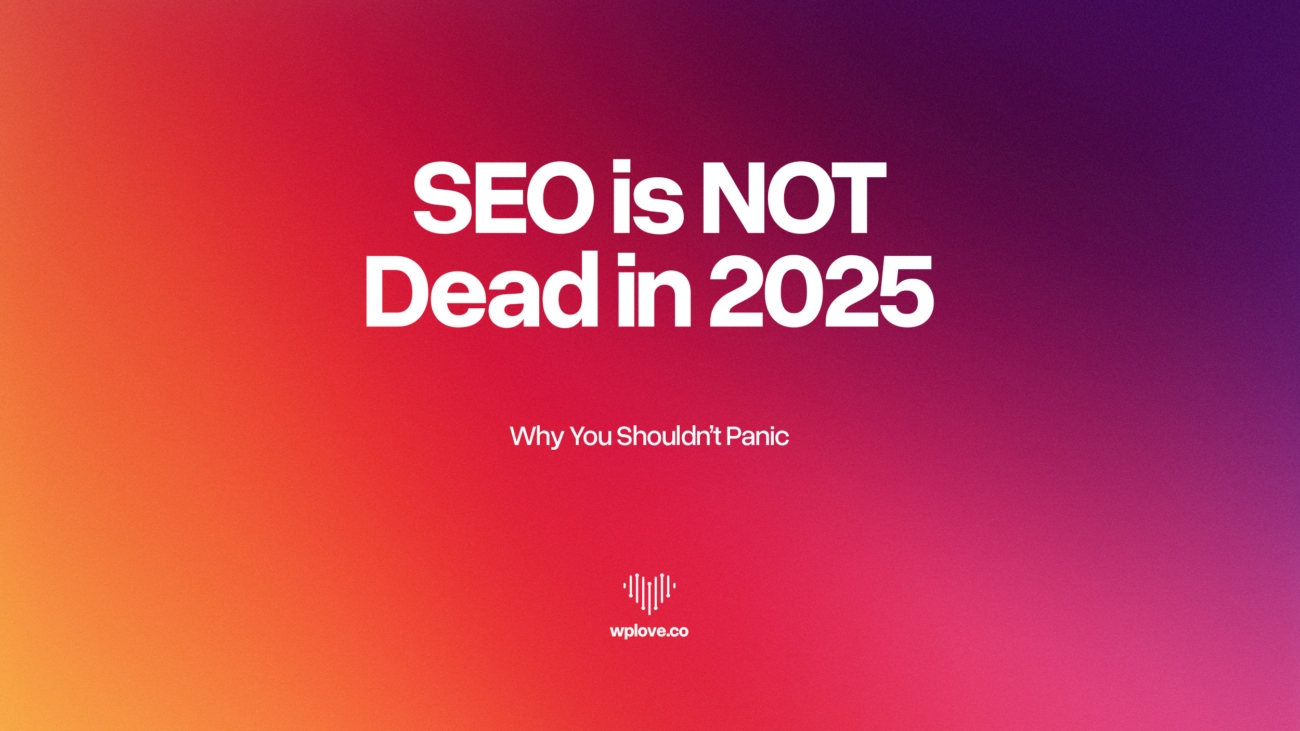 Seo Is Not Dead In 2025: Why Photographers Shouldn’t Panic 1 SEO is not dead in 2025 - don't panic!